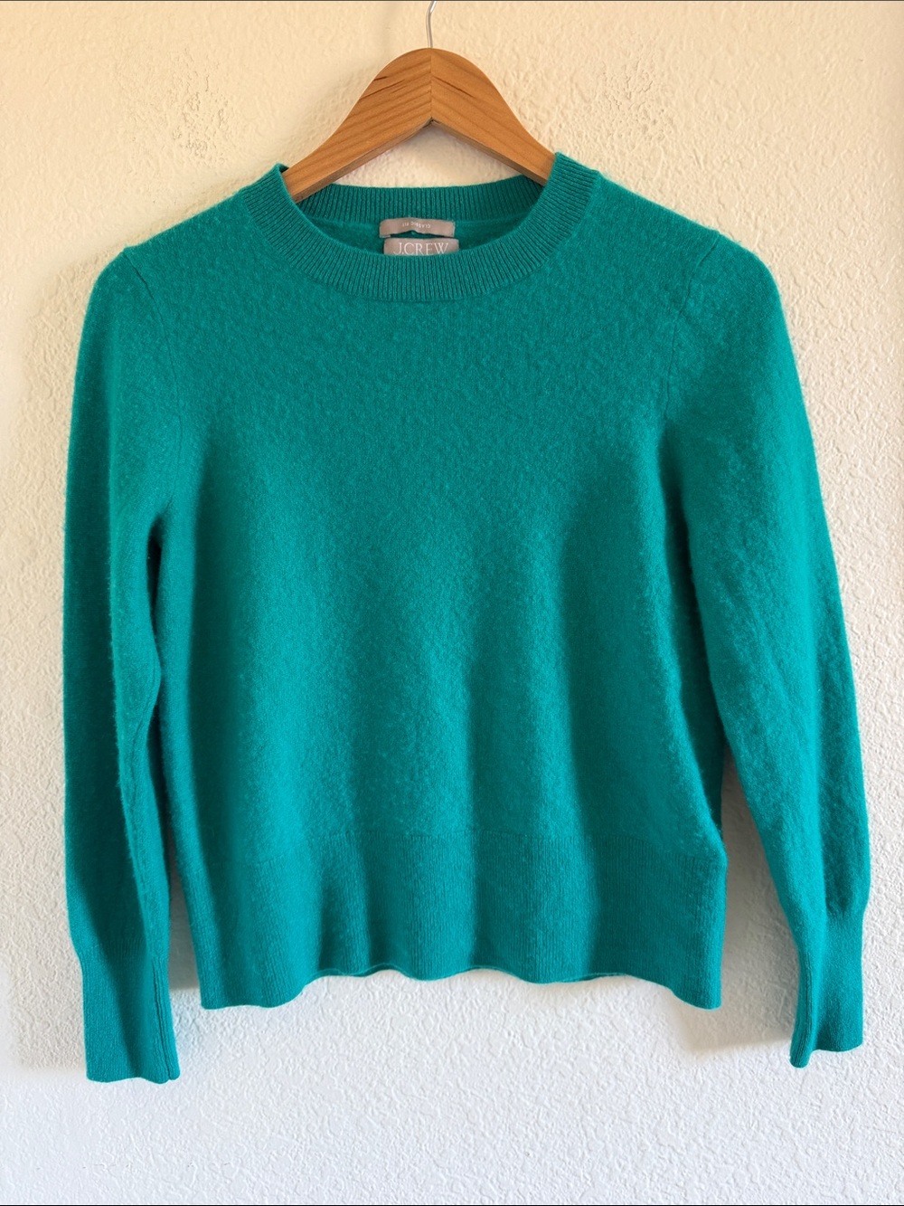 J Crew 100% Cashmere classic-fit crewneck sweater